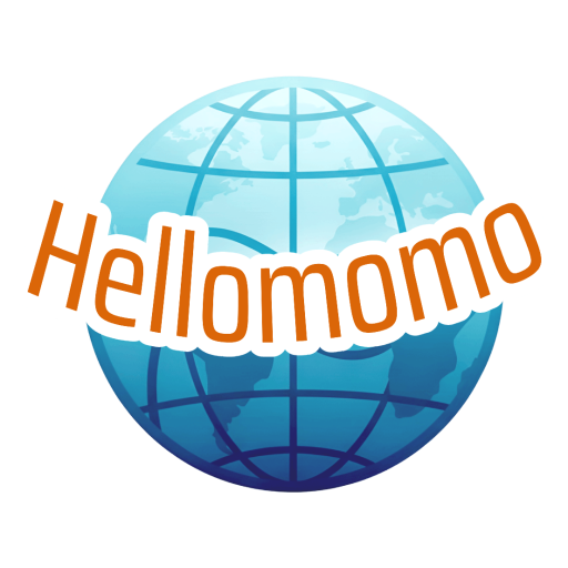 hellomomo logo transparente